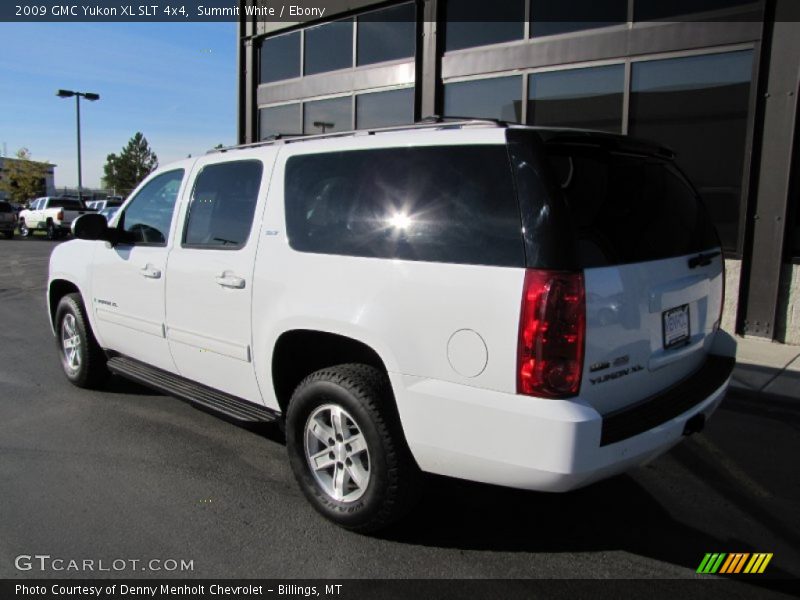 Summit White / Ebony 2009 GMC Yukon XL SLT 4x4