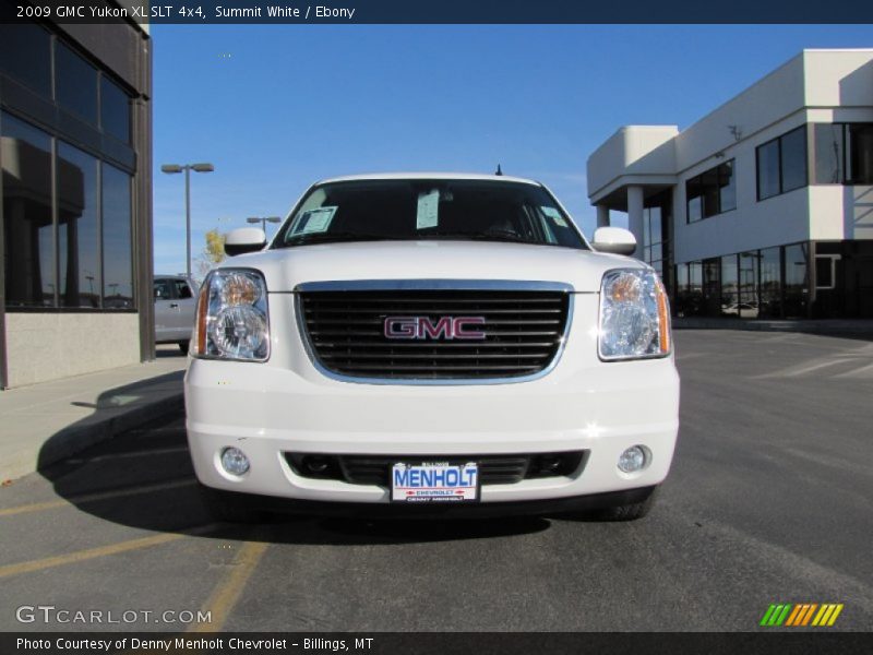 Summit White / Ebony 2009 GMC Yukon XL SLT 4x4