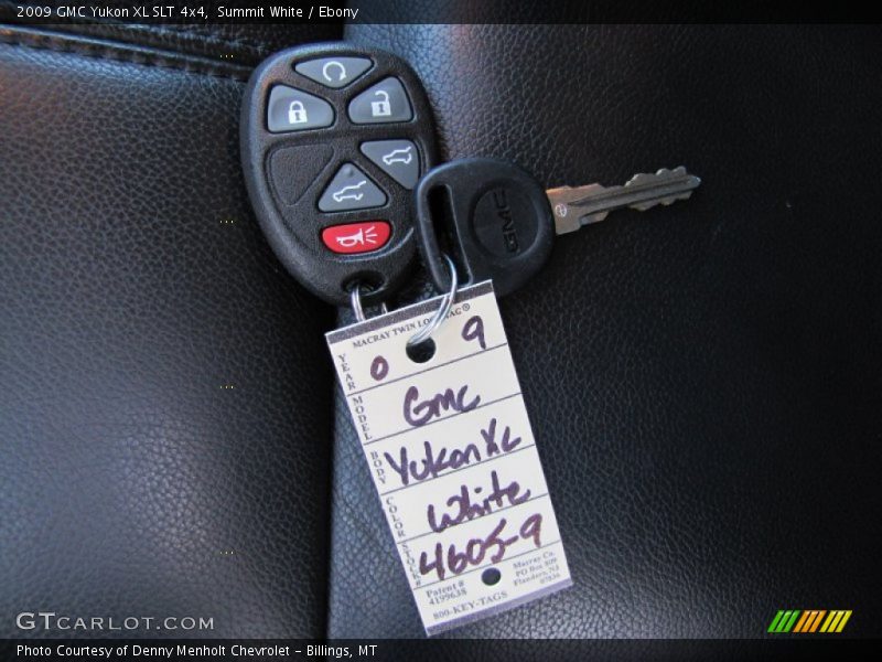 Keys of 2009 Yukon XL SLT 4x4