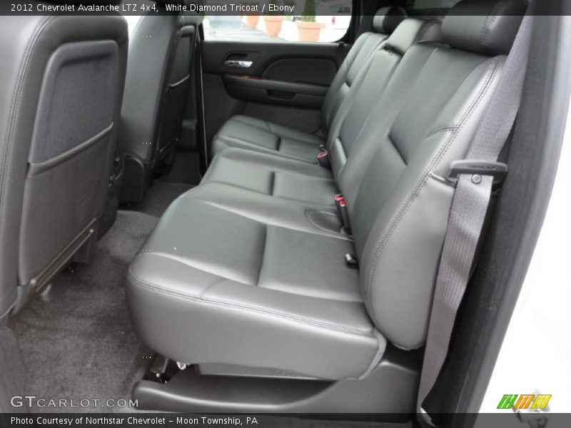  2012 Avalanche LTZ 4x4 Ebony Interior