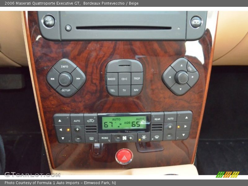 Controls of 2006 Quattroporte Executive GT