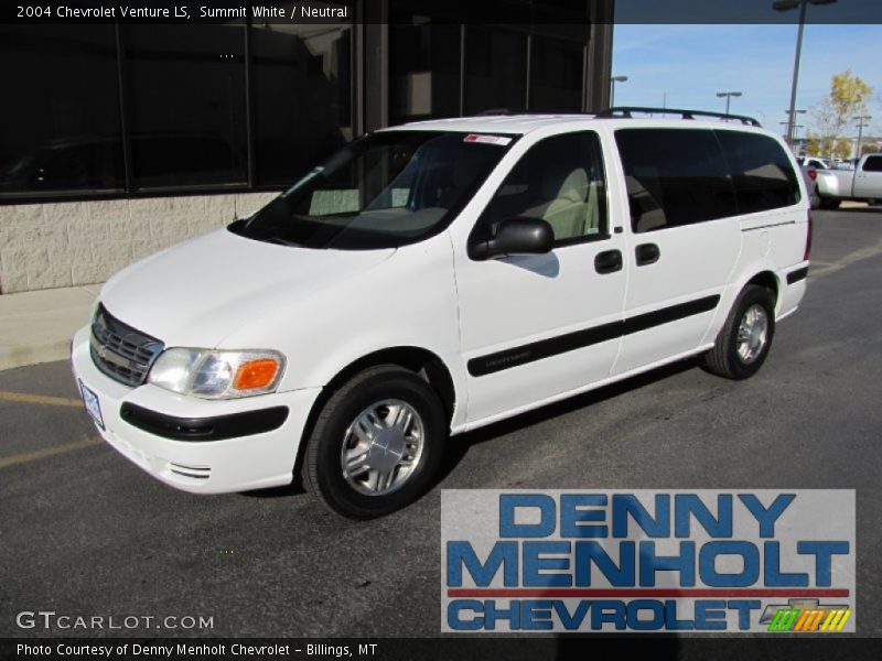Summit White / Neutral 2004 Chevrolet Venture LS