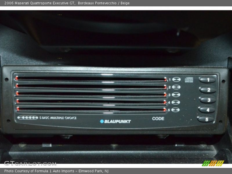 Bordeaux Pontevecchio / Beige 2006 Maserati Quattroporte Executive GT