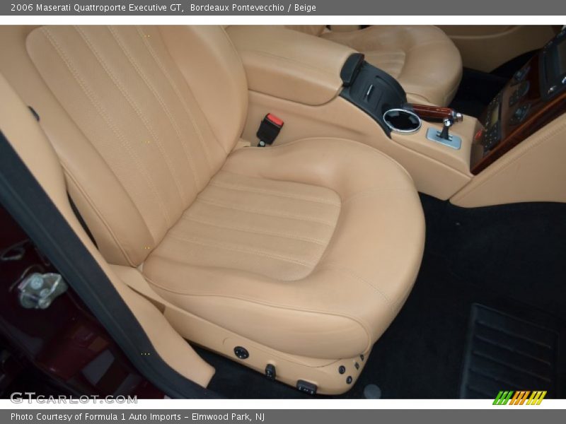 Bordeaux Pontevecchio / Beige 2006 Maserati Quattroporte Executive GT