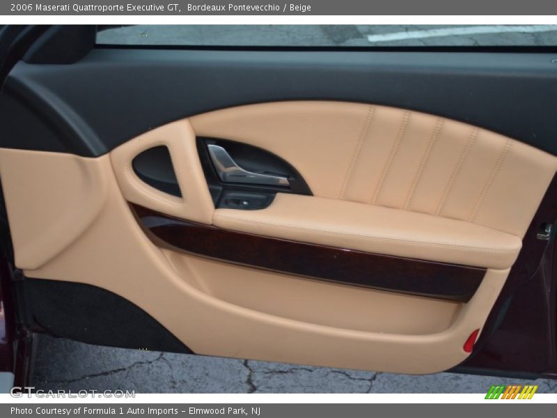 Bordeaux Pontevecchio / Beige 2006 Maserati Quattroporte Executive GT