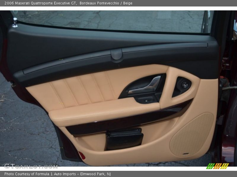 Bordeaux Pontevecchio / Beige 2006 Maserati Quattroporte Executive GT