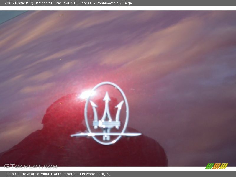 Bordeaux Pontevecchio / Beige 2006 Maserati Quattroporte Executive GT