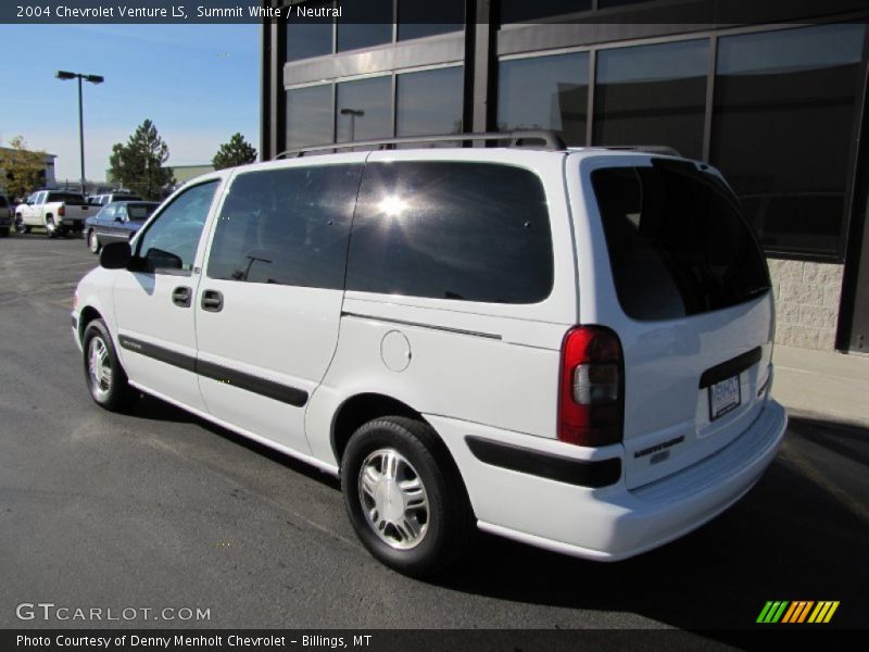 Summit White / Neutral 2004 Chevrolet Venture LS