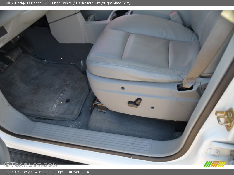 Bright White / Dark Slate Gray/Light Slate Gray 2007 Dodge Durango SLT