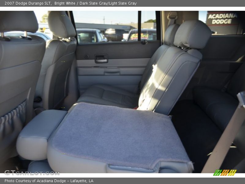 Bright White / Dark Slate Gray/Light Slate Gray 2007 Dodge Durango SLT
