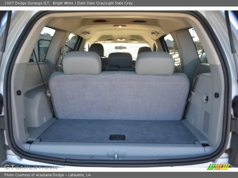 Bright White / Dark Slate Gray/Light Slate Gray 2007 Dodge Durango SLT