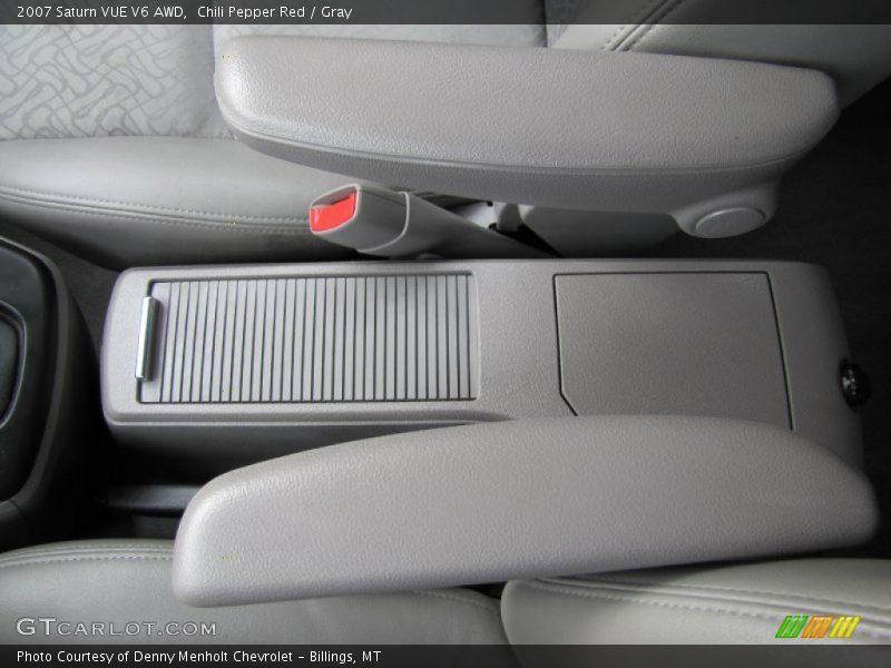 Chili Pepper Red / Gray 2007 Saturn VUE V6 AWD