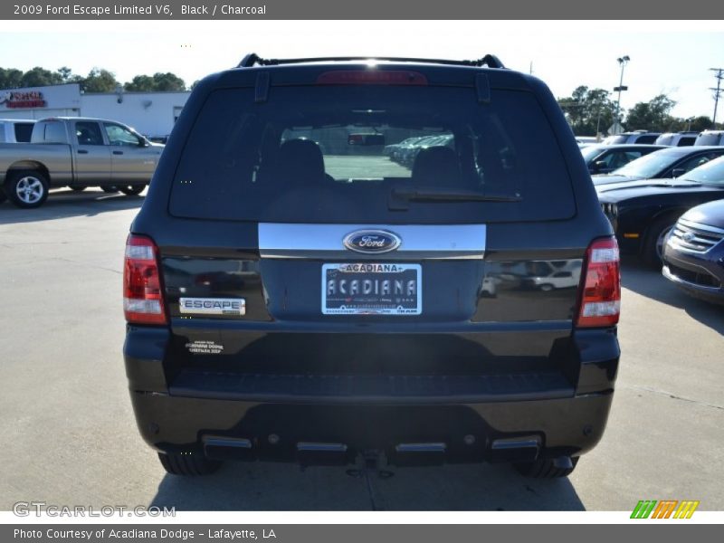 Black / Charcoal 2009 Ford Escape Limited V6