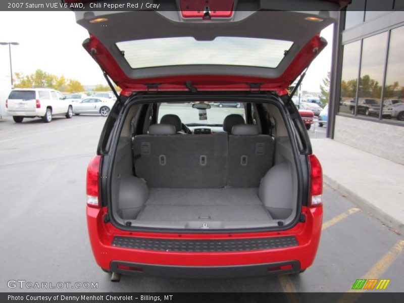 Chili Pepper Red / Gray 2007 Saturn VUE V6 AWD