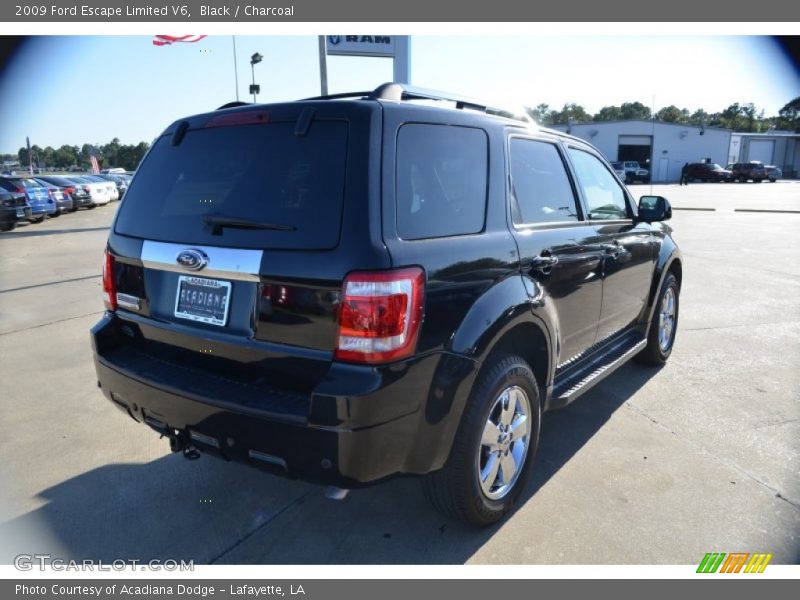 Black / Charcoal 2009 Ford Escape Limited V6
