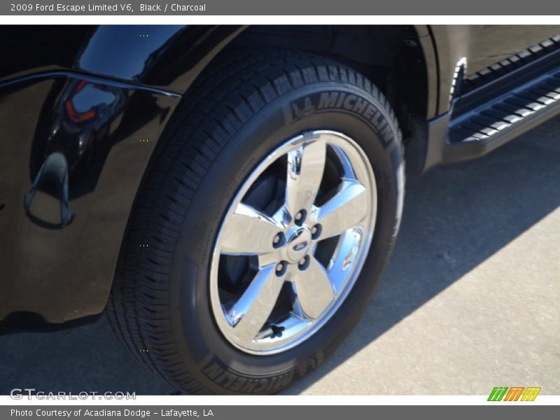 Black / Charcoal 2009 Ford Escape Limited V6