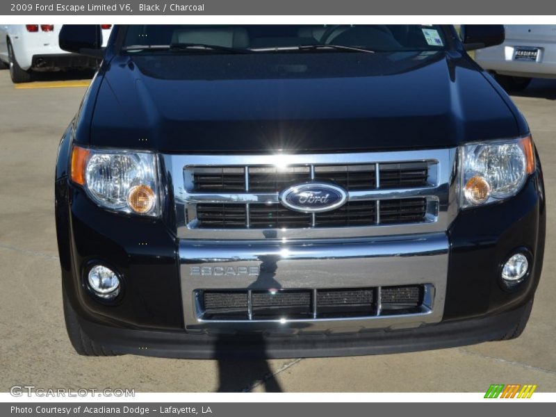 Black / Charcoal 2009 Ford Escape Limited V6