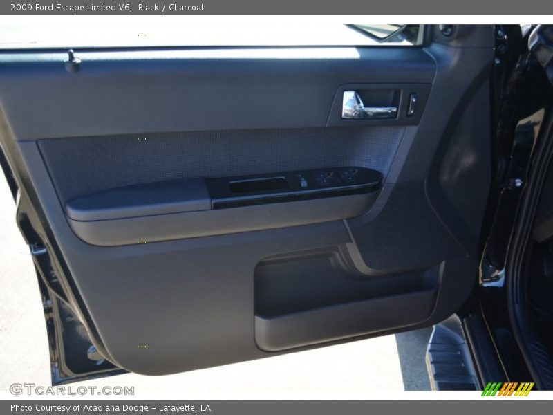 Black / Charcoal 2009 Ford Escape Limited V6