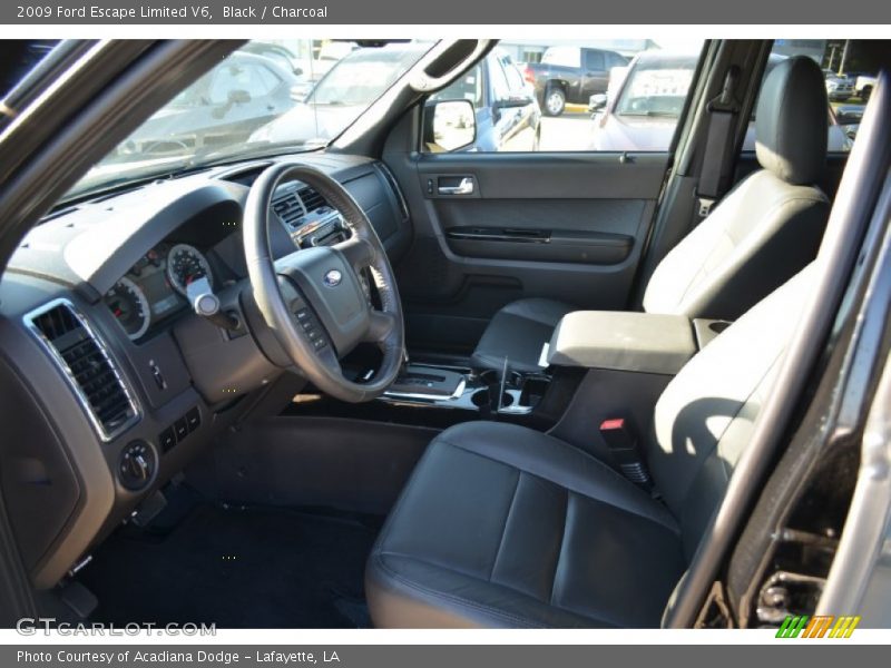 Black / Charcoal 2009 Ford Escape Limited V6