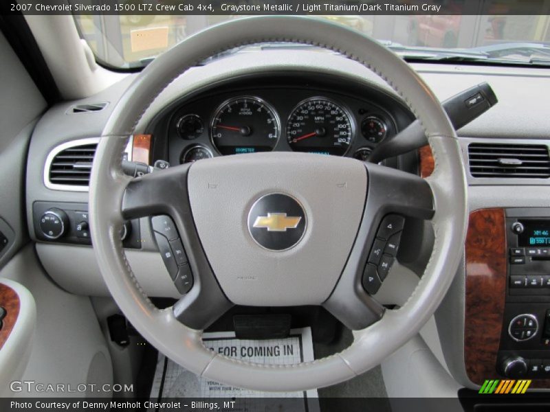  2007 Silverado 1500 LTZ Crew Cab 4x4 Steering Wheel