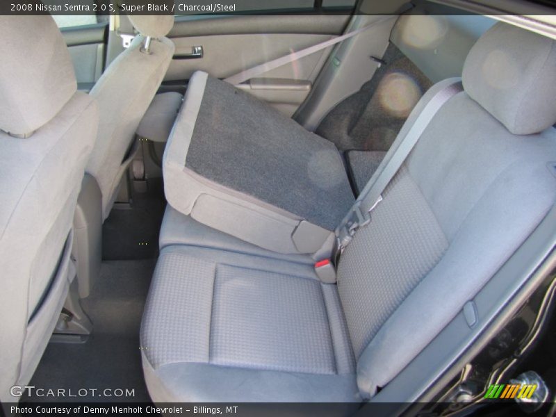 Super Black / Charcoal/Steel 2008 Nissan Sentra 2.0 S
