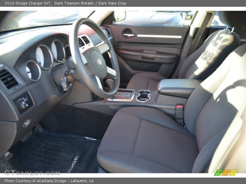 Dark Titanium Metallic / Dark Slate Gray 2010 Dodge Charger SXT