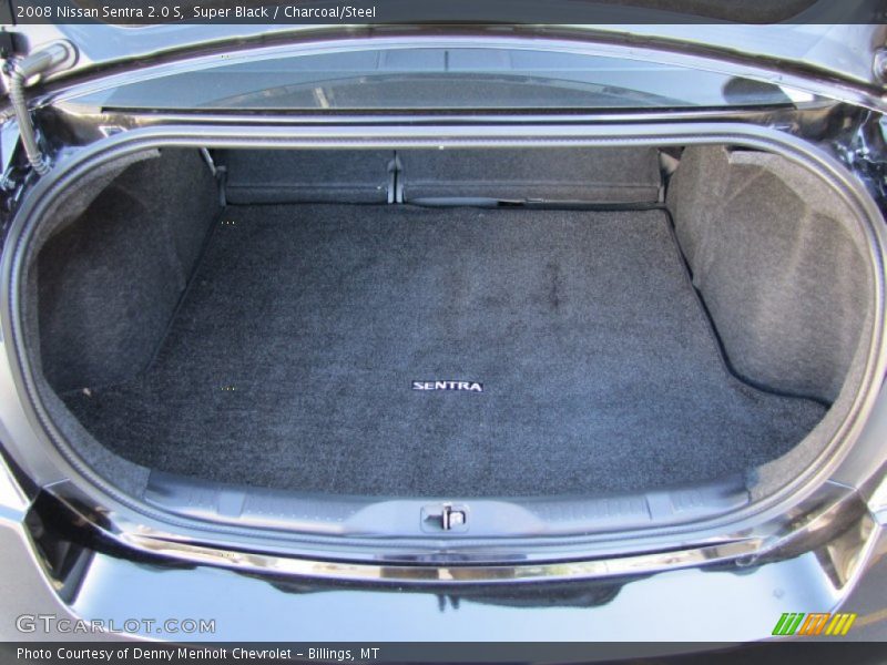 Super Black / Charcoal/Steel 2008 Nissan Sentra 2.0 S