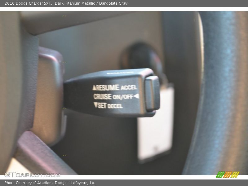 Dark Titanium Metallic / Dark Slate Gray 2010 Dodge Charger SXT