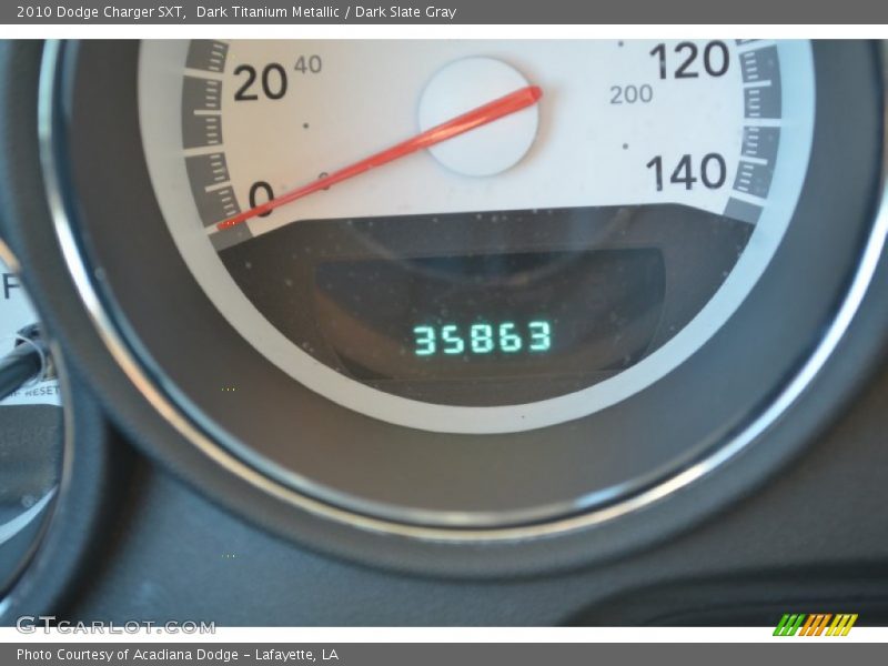Dark Titanium Metallic / Dark Slate Gray 2010 Dodge Charger SXT