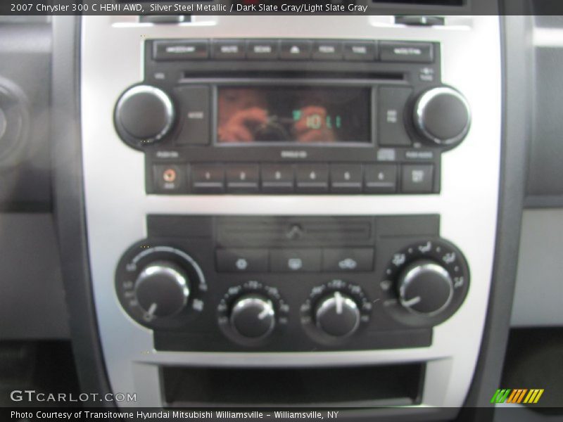 Silver Steel Metallic / Dark Slate Gray/Light Slate Gray 2007 Chrysler 300 C HEMI AWD