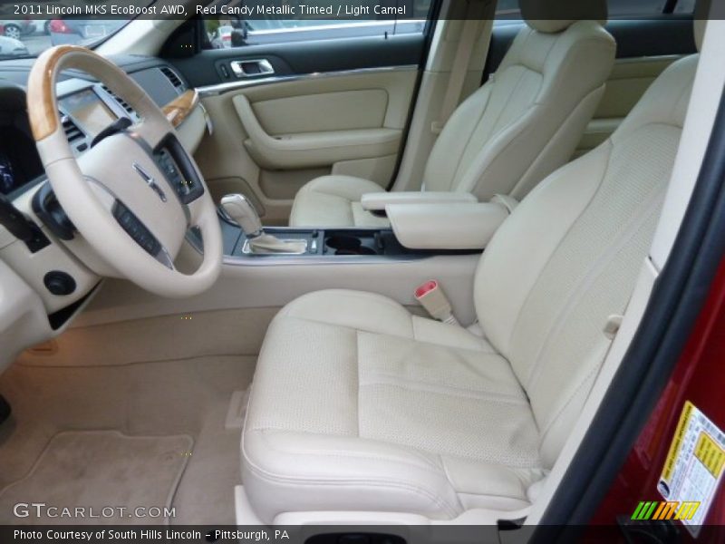  2011 MKS EcoBoost AWD Light Camel Interior