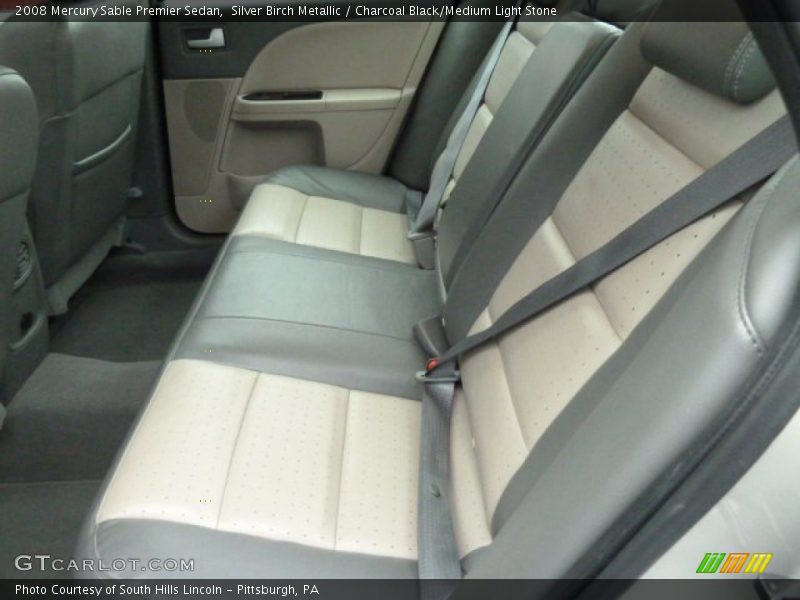 Silver Birch Metallic / Charcoal Black/Medium Light Stone 2008 Mercury Sable Premier Sedan