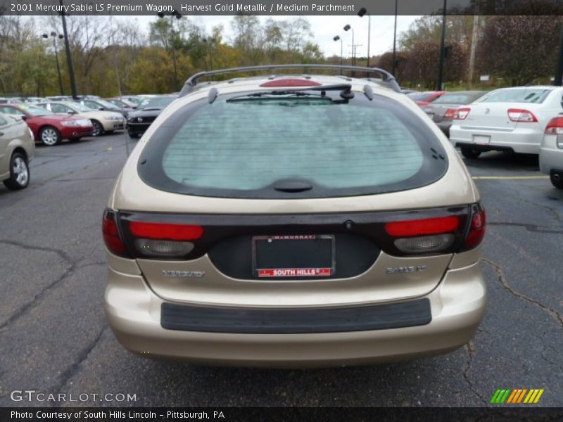 Harvest Gold Metallic / Medium Parchment 2001 Mercury Sable LS Premium Wagon