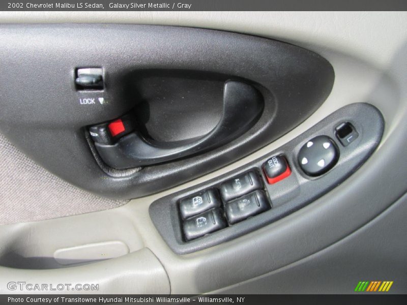 Galaxy Silver Metallic / Gray 2002 Chevrolet Malibu LS Sedan