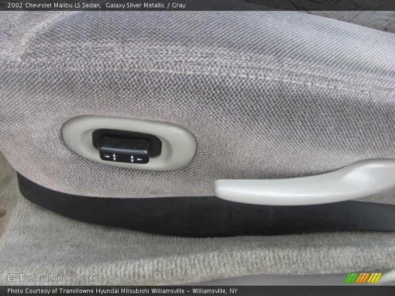 Galaxy Silver Metallic / Gray 2002 Chevrolet Malibu LS Sedan