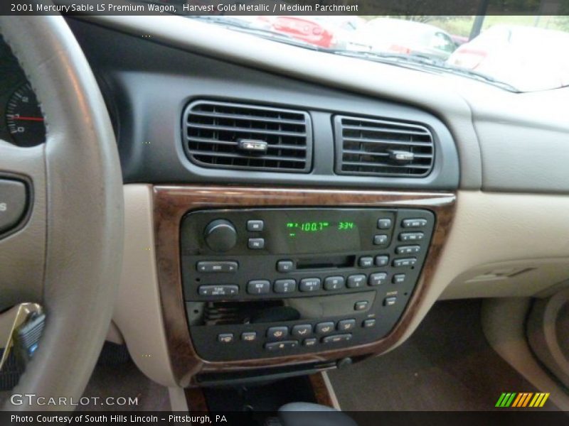 Harvest Gold Metallic / Medium Parchment 2001 Mercury Sable LS Premium Wagon