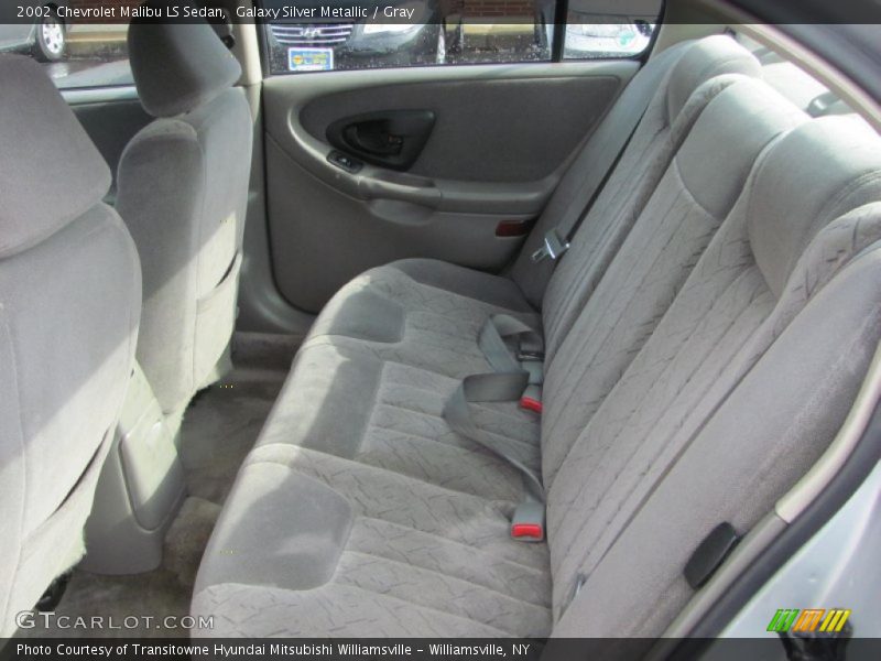 Galaxy Silver Metallic / Gray 2002 Chevrolet Malibu LS Sedan