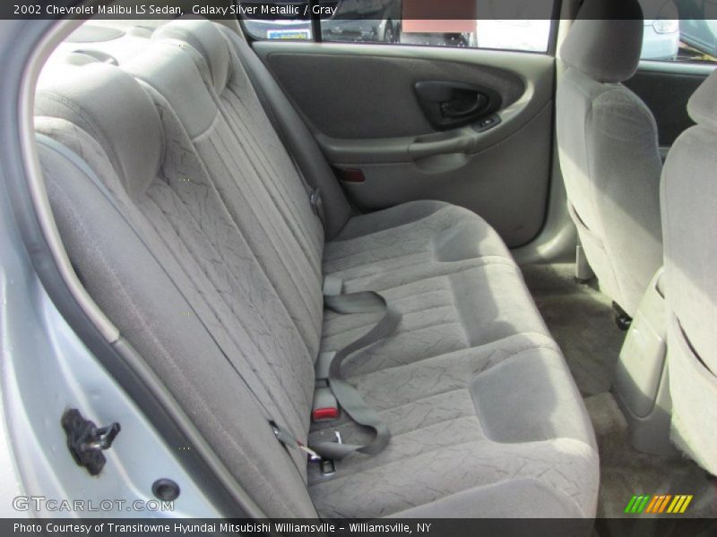 Galaxy Silver Metallic / Gray 2002 Chevrolet Malibu LS Sedan