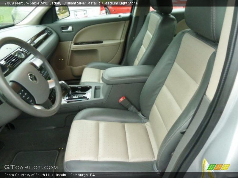  2009 Sable AWD Sedan Medium Light Stone Interior