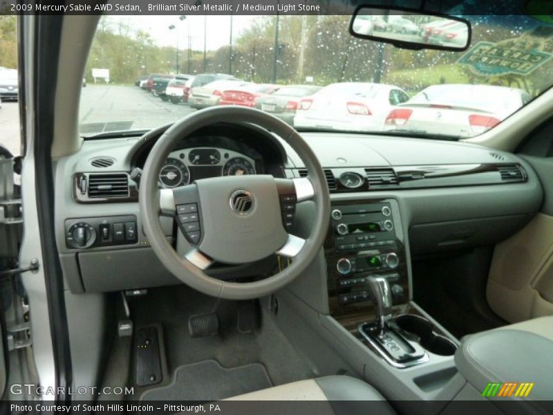  2009 Sable AWD Sedan Medium Light Stone Interior