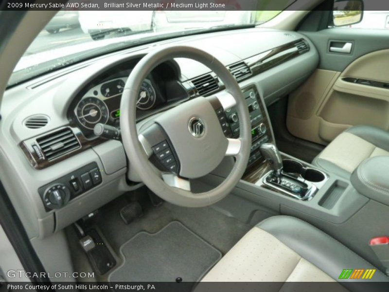 Medium Light Stone Interior - 2009 Sable AWD Sedan 
