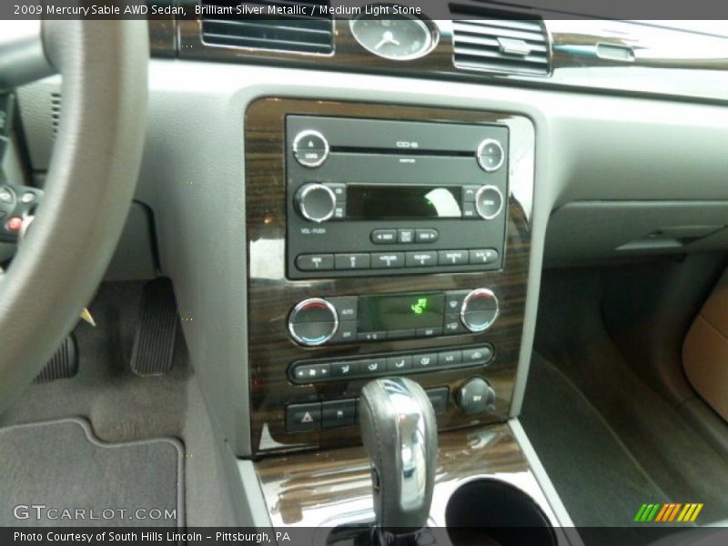 Controls of 2009 Sable AWD Sedan