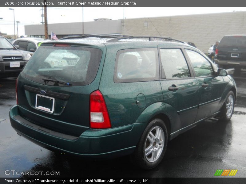  2000 Focus SE Wagon Rainforest Green Metallic