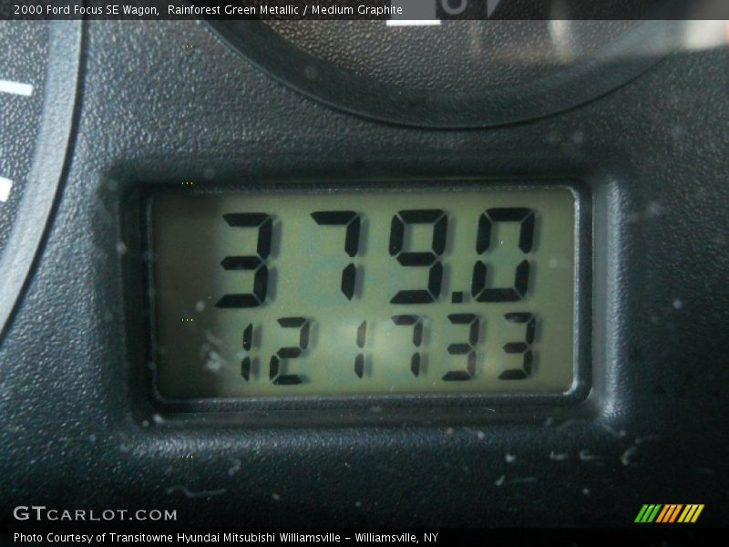 Rainforest Green Metallic / Medium Graphite 2000 Ford Focus SE Wagon