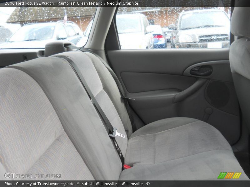 Rainforest Green Metallic / Medium Graphite 2000 Ford Focus SE Wagon