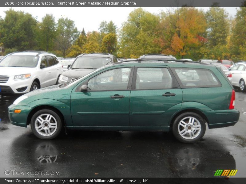  2000 Focus SE Wagon Rainforest Green Metallic