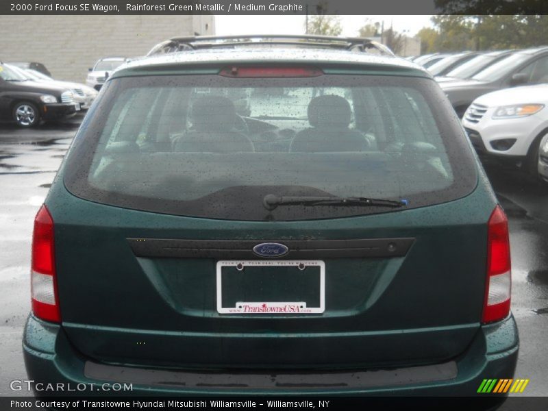 Rainforest Green Metallic / Medium Graphite 2000 Ford Focus SE Wagon