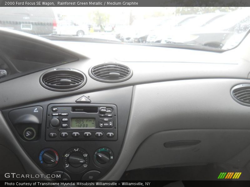 Rainforest Green Metallic / Medium Graphite 2000 Ford Focus SE Wagon