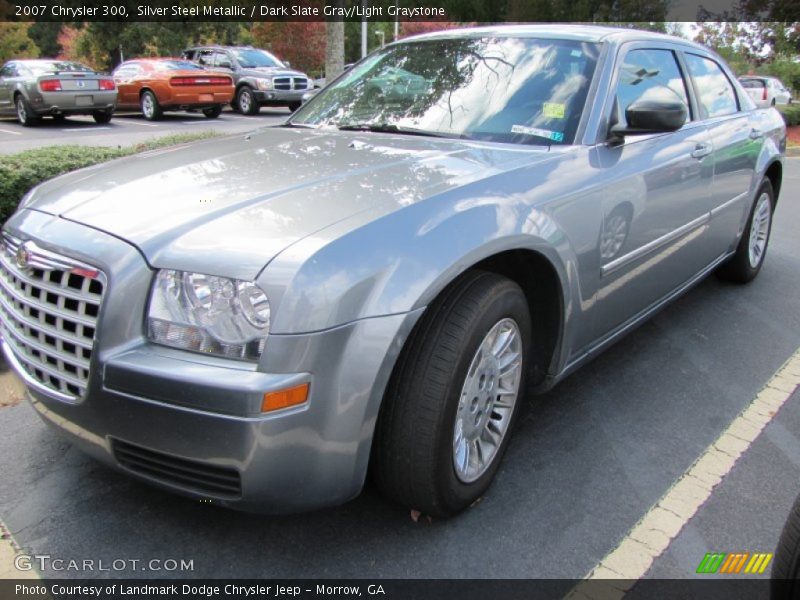 Silver Steel Metallic / Dark Slate Gray/Light Graystone 2007 Chrysler 300