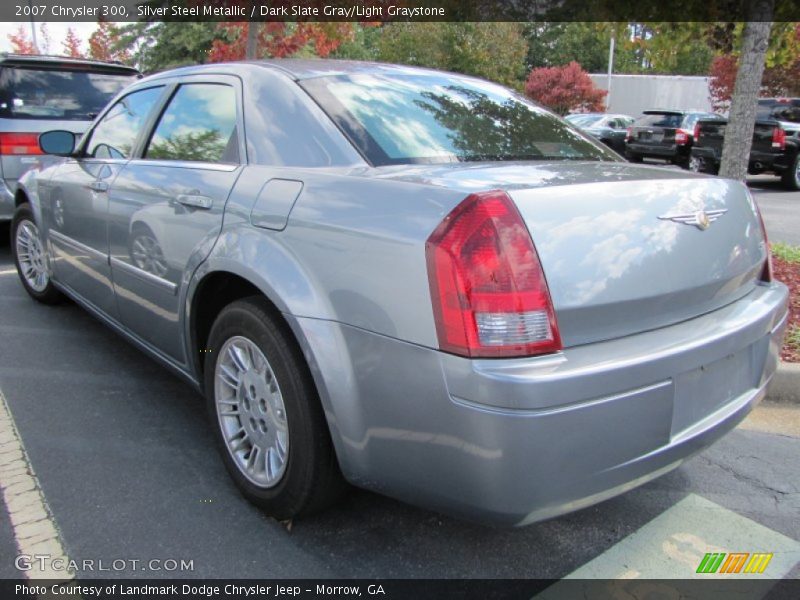 Silver Steel Metallic / Dark Slate Gray/Light Graystone 2007 Chrysler 300